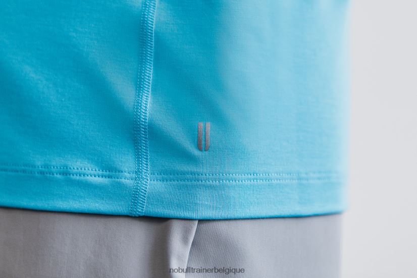 NOBULL t-shirt à manches longues pour hommes (néon) bleu88R8PT1005