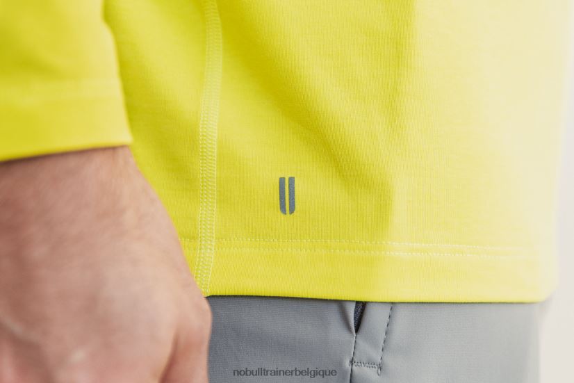 NOBULL t-shirt à manches longues pour hommes (néon) jaune88R8PT1004