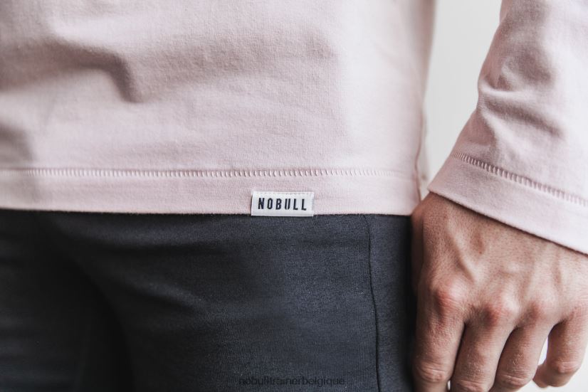 NOBULL t-shirt à poche à manches longues pour hommes, poussiéreux88R8PT1096