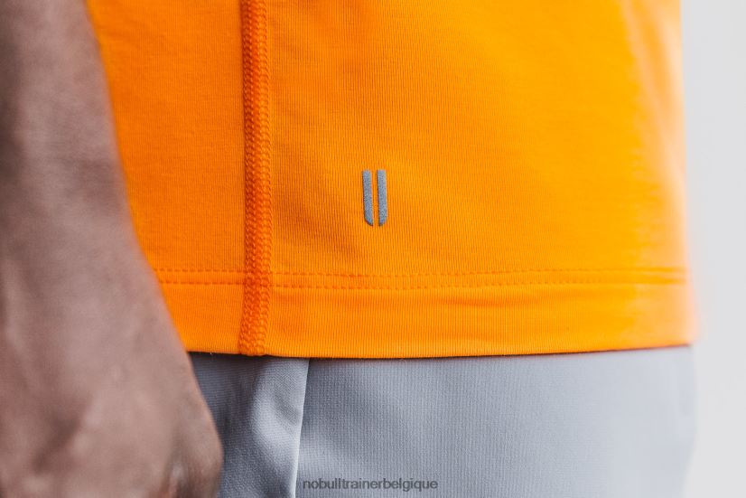 NOBULL t-shirt sans manches pour hommes (néon) orange88R8PT1065