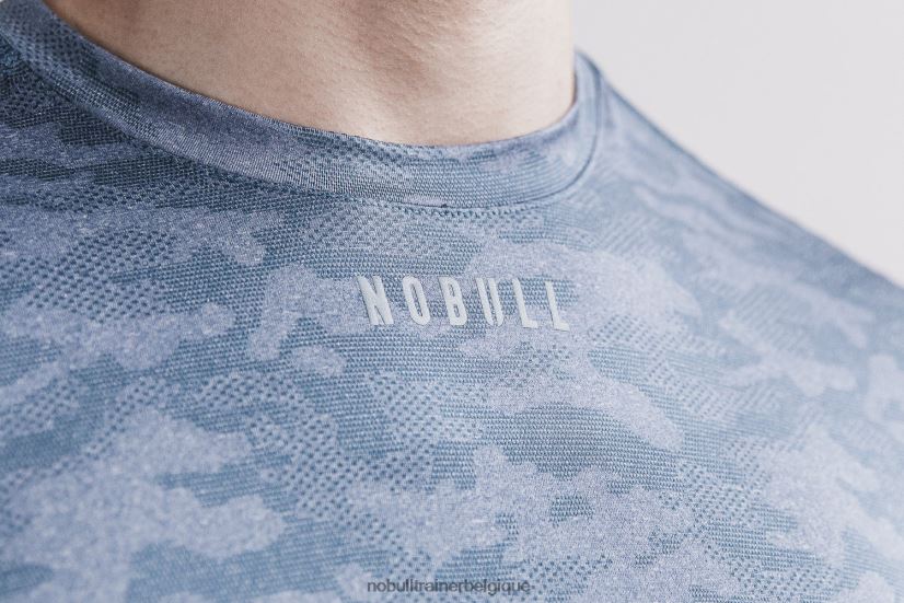 NOBULL t-shirt texturé léger pour hommes (camo) côtier88R8PT898