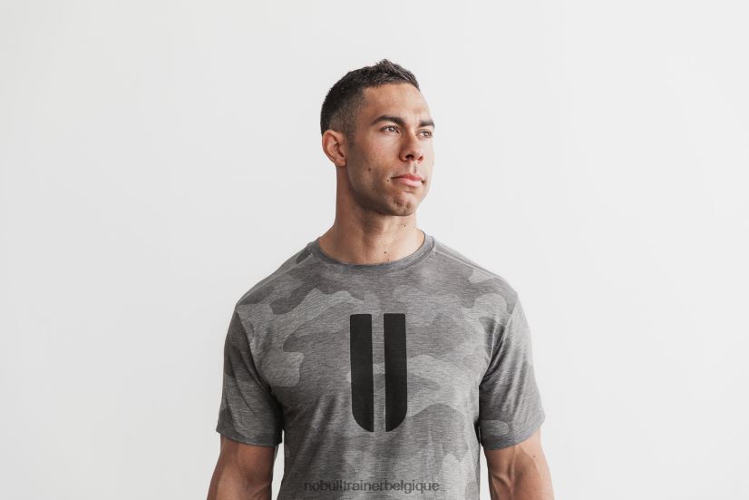 NOBULL tee-shirt cornes pour hommes (camo) gris88R8PT939