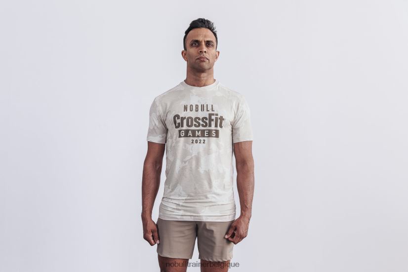 NOBULL tee-shirt crossfit games 2022 pour hommes, flocons d'avoine88R8PT698