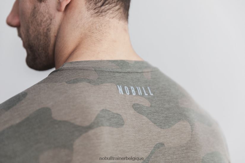 NOBULL tee-shirt crossfit à manches longues pour hommes (camo) army88R8PT1143