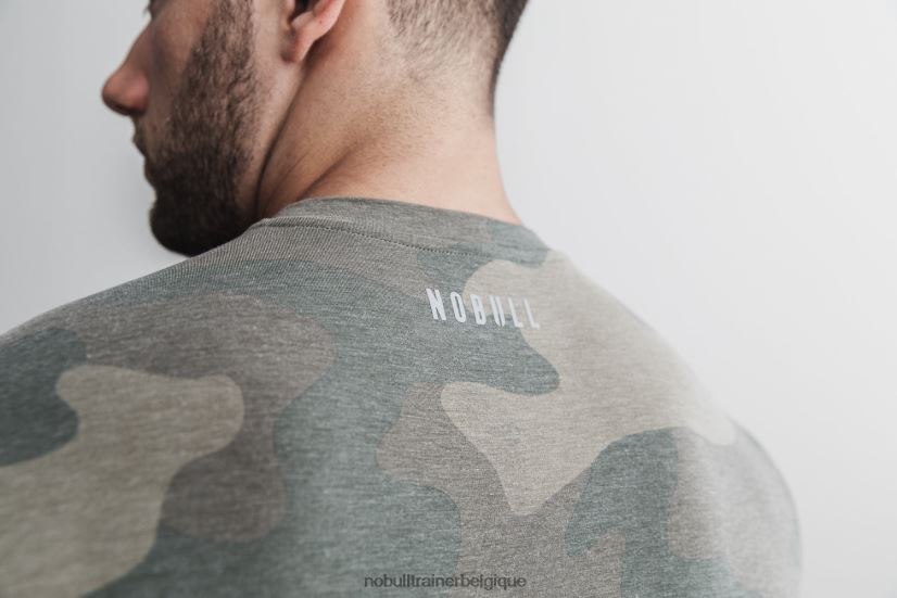NOBULL tee-shirt sans manches crossfit pour hommes (camo) army88R8PT1157