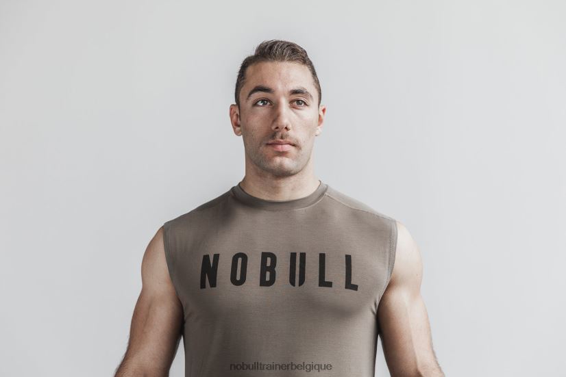 NOBULL tee-shirt sans manches pour hommes (couleurs classiques) foncé88R8PT775