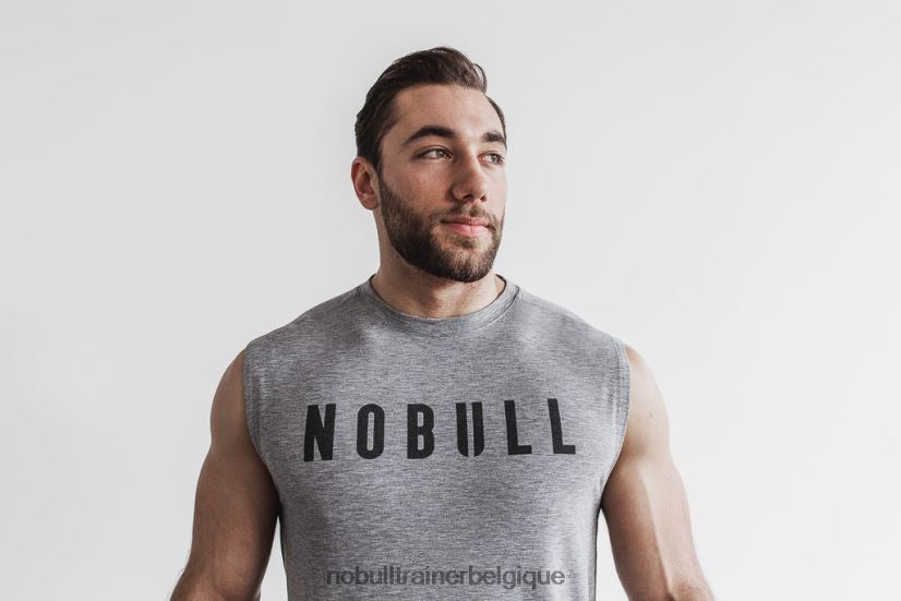 NOBULL tee-shirt sans manches pour hommes (couleurs classiques) gris88R8PT774