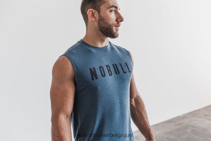 NOBULL tee-shirt sans manches pour hommes (couleurs vives) profond88R8PT947