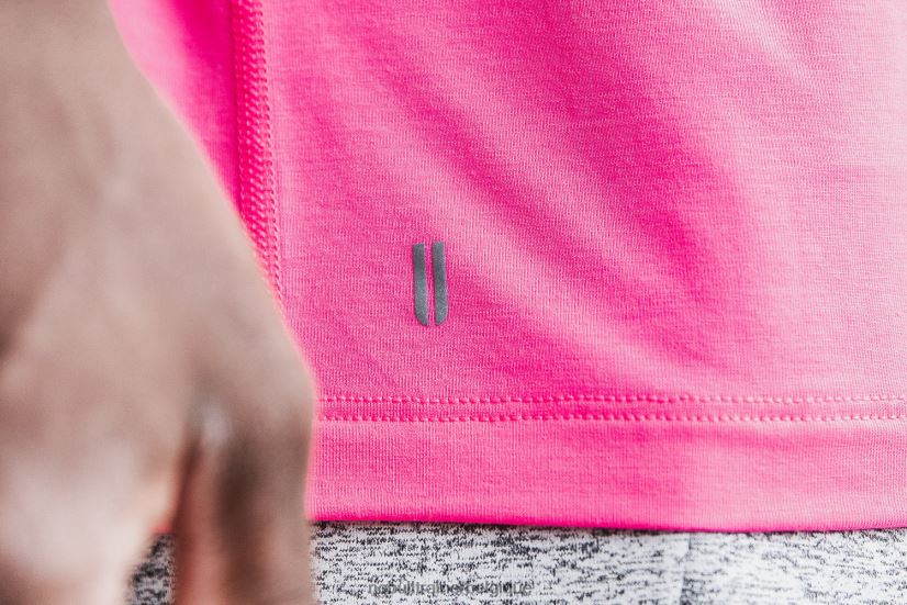 NOBULL tee-shirt sans manches pour hommes (néon) rose88R8PT1067