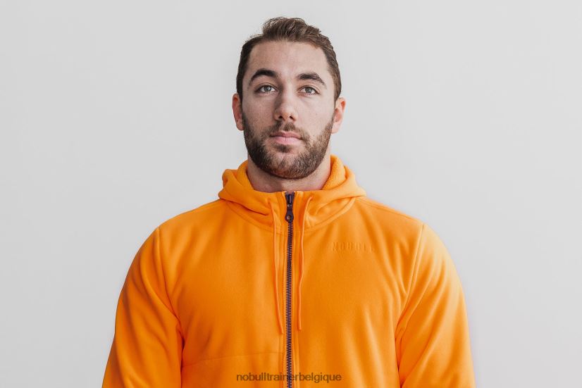 NOBULL veste zippée arctic pour hommes (néon) orange88R8PT938